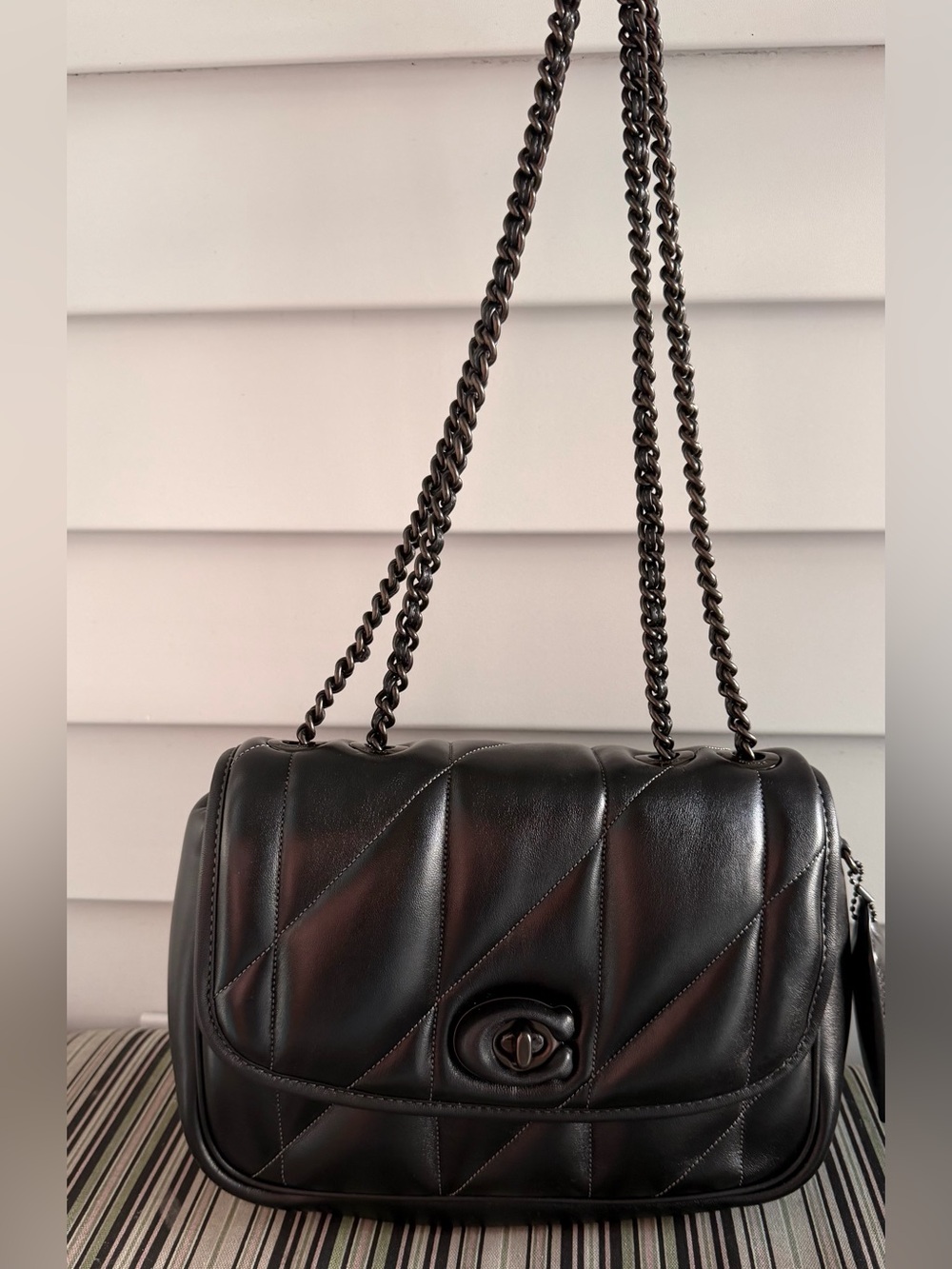 NEW Quilted Pillow Madison shoulder Bag V5